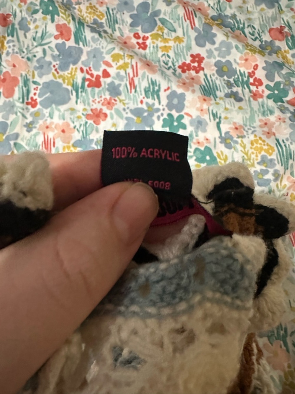 Rock & Roll Denim Halter Knit Multi Colored Tie Top - Picture 6 of 9